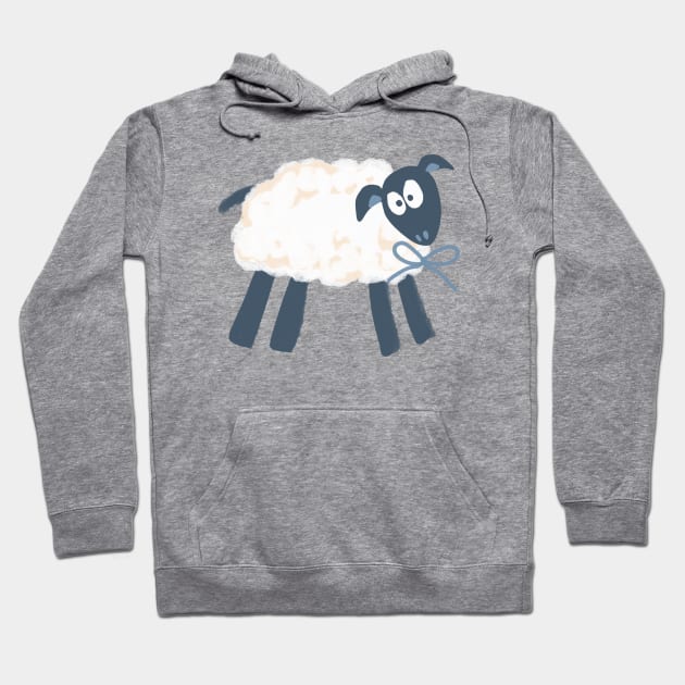 Cute sheep Hoodie by Mimie20